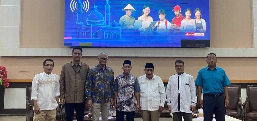 Elnino Pasang Internet Gratis di 150 Masjid se Gorontalo